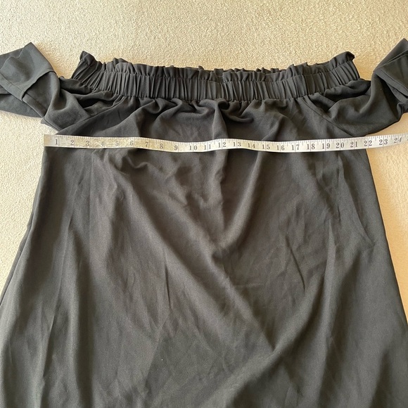 Rachel Roy Off-Shoulder Black Dress 1X - Picture 10 of 14